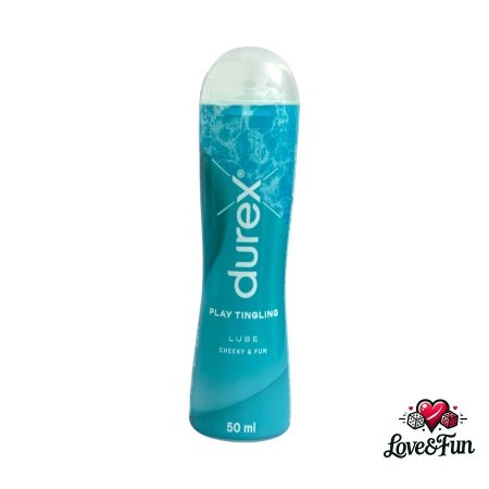 Durex Play Tingling | ג'ל סיכה עם תחושת רעננות ועקצוץ קל – לא אכיל