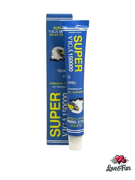 Super Viga 150000 – קרם עיכוב לגברים